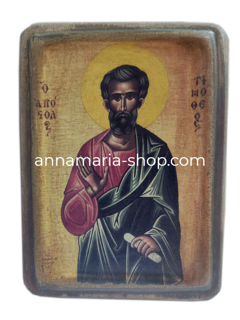 Ікона Апостол Петро (левкас) 15/20 см