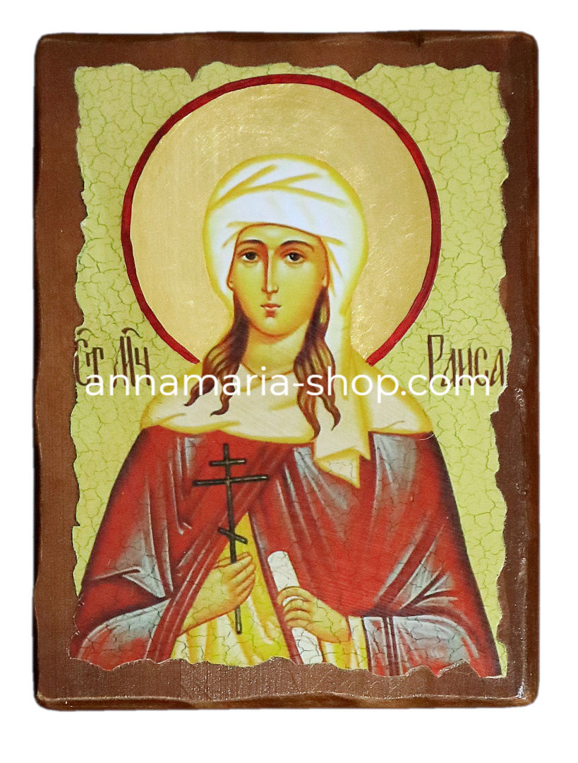 Εικόνα της Αγίας Μάρτυρος Ραΐσας (Ιραίδα) 23/17