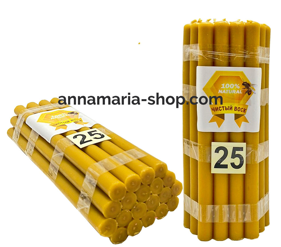 Κεριά 1kg100% VOC Νο 25 Ποσότητα-20τεμ