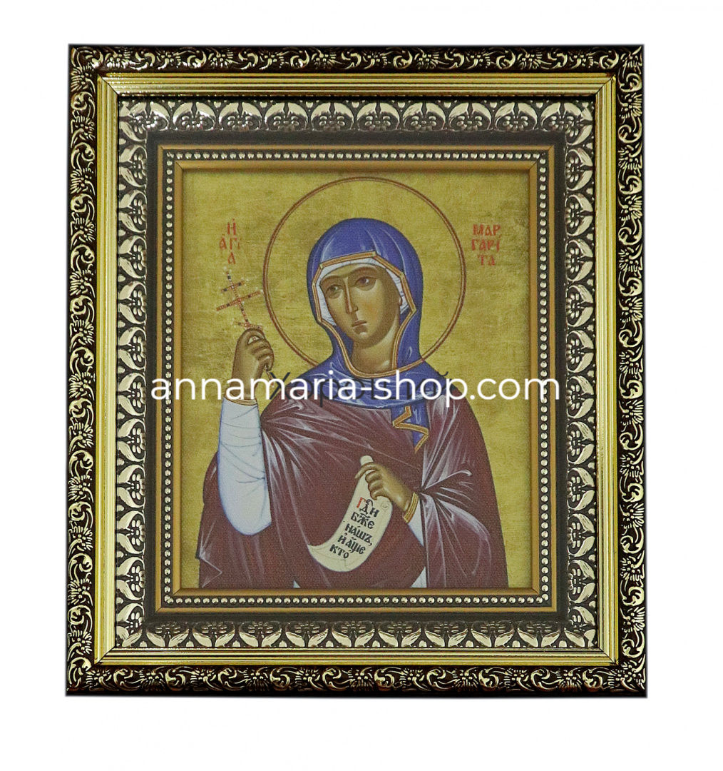 Αγία Μαργαρίτα Μαργαρίτα (εκτύπωση σε μουσαμά) 26/23