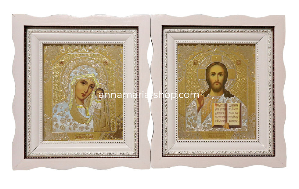 Пара Господь Вседержитель і Казанська Божа Матір №0811 23/27
