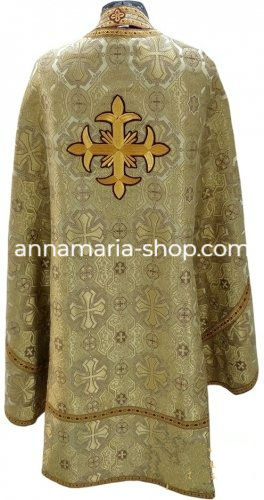 Прев'ю: Облачення священицьке з парчі золотого кольору, грецький крій
