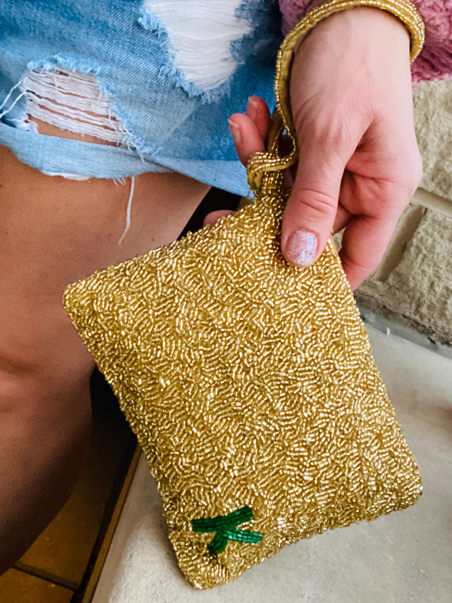 Initial Wristlet