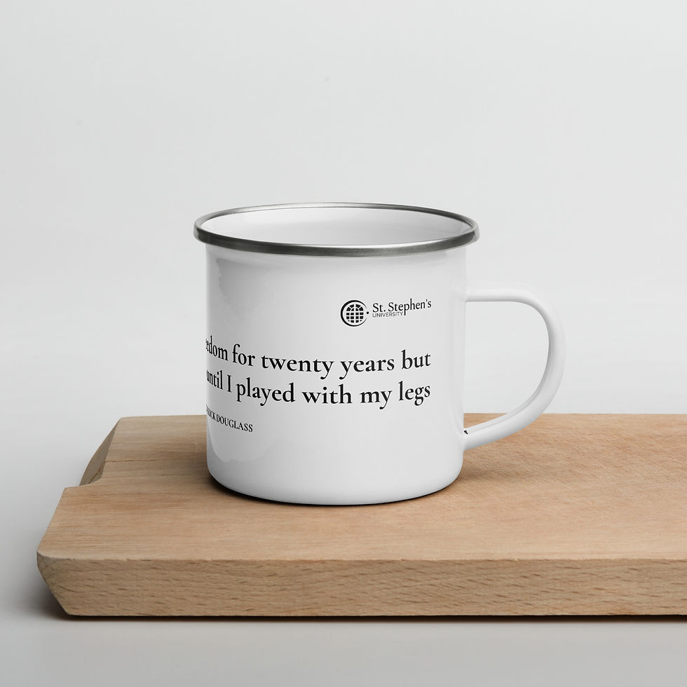 Thumbnail: Frederick Douglass Enamel Mug