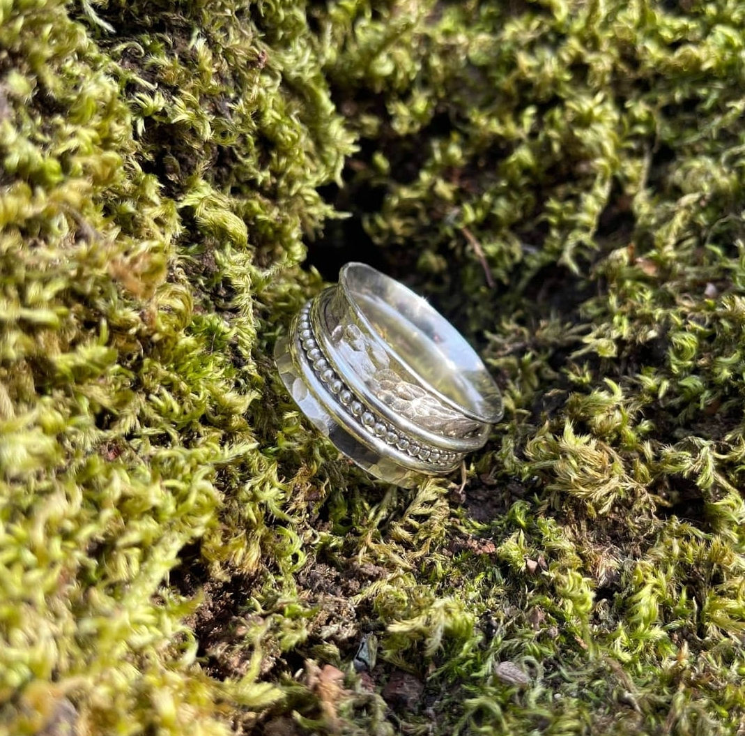 Sterling Silver Spinner Ring