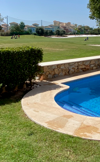 Villa golf view