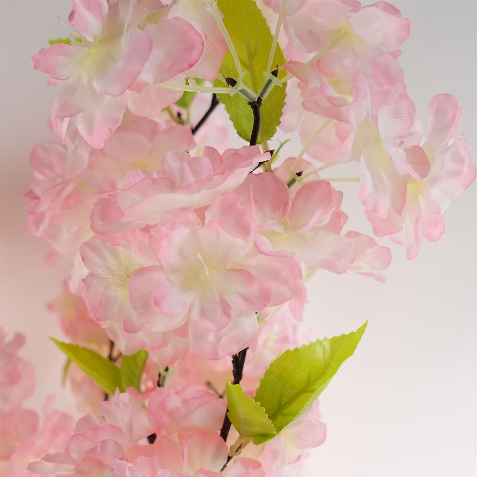 Thumbnail: 150cm Artificial Pink Cherry Blossom Tree