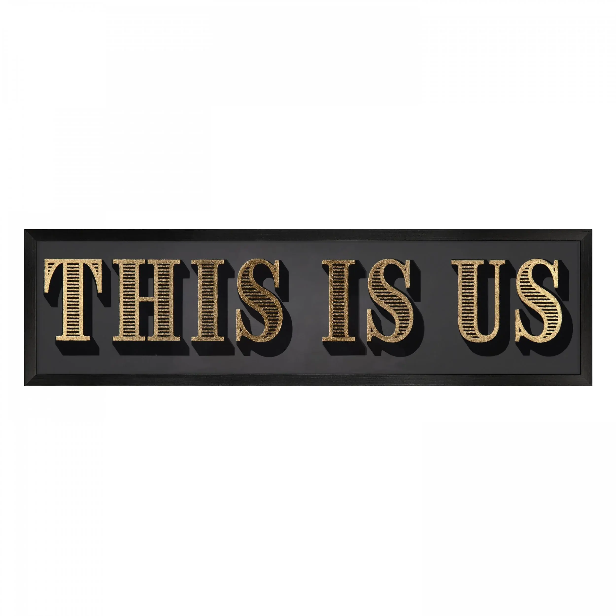 Art Marketing 'This Is Us' Framed Art