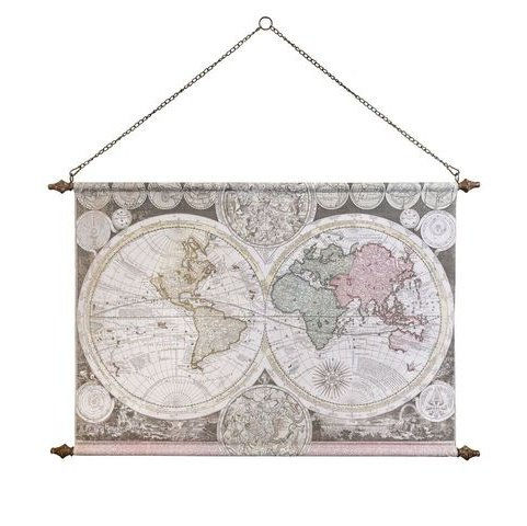 Mindy Brownes World Map Wall Art