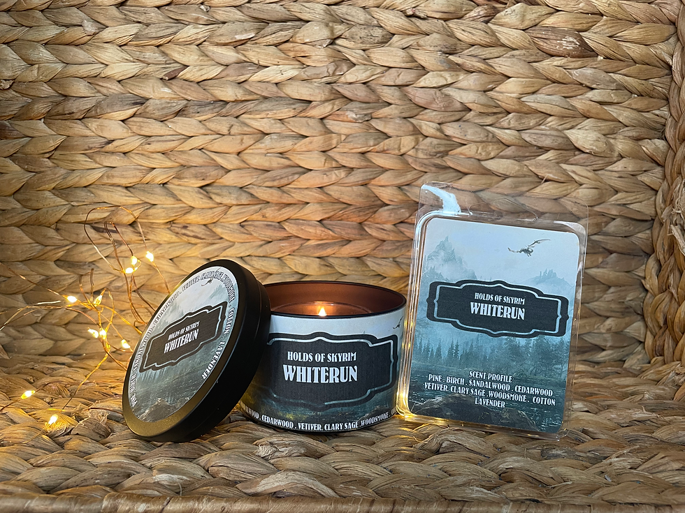 Scented Candle - Holds of Skyrim: Whiterun
