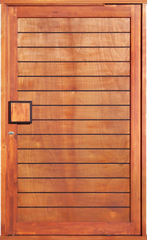 Econo Horizontal Grooved Pivot Door