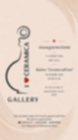 Inaugurazione di I Love Ceramica Gallery