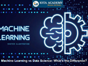 Machine Learning vs Data Science: What's the Difference?