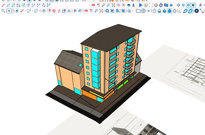 3d-Gebäudemodellierung-cad-gerüstplanung