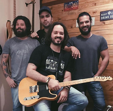 Banda catanduvense Jack Tekila se apresenta no Templo Mundial do Rock