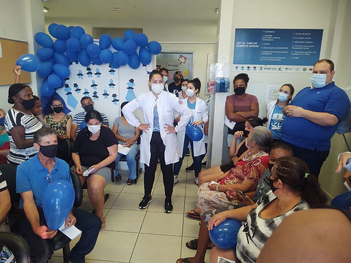 Novembro Azul mobiliza ações com moradores nas unidades de Saúde