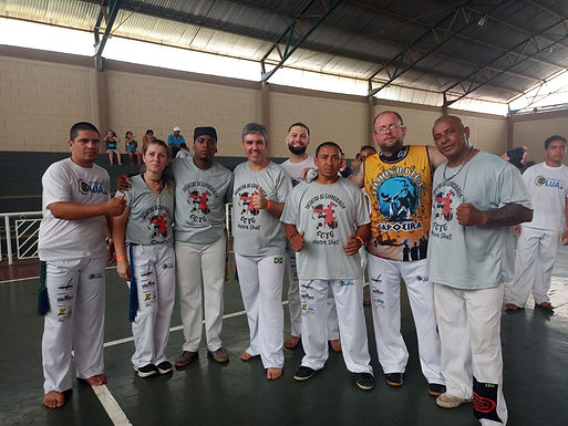 Associação Filhos da Lua participa de workshop com grandes nomes da capoeira