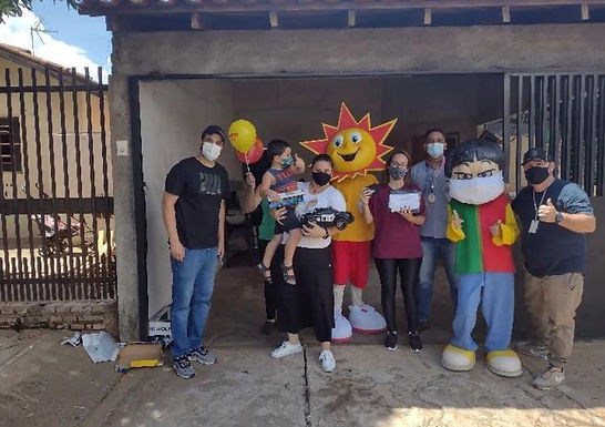 Moradora do Solo Sagrado é ganhadora do sorteio de Natal da Band FM