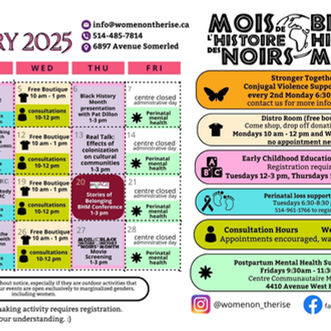 Black History Month 2026 at Women on the Rise