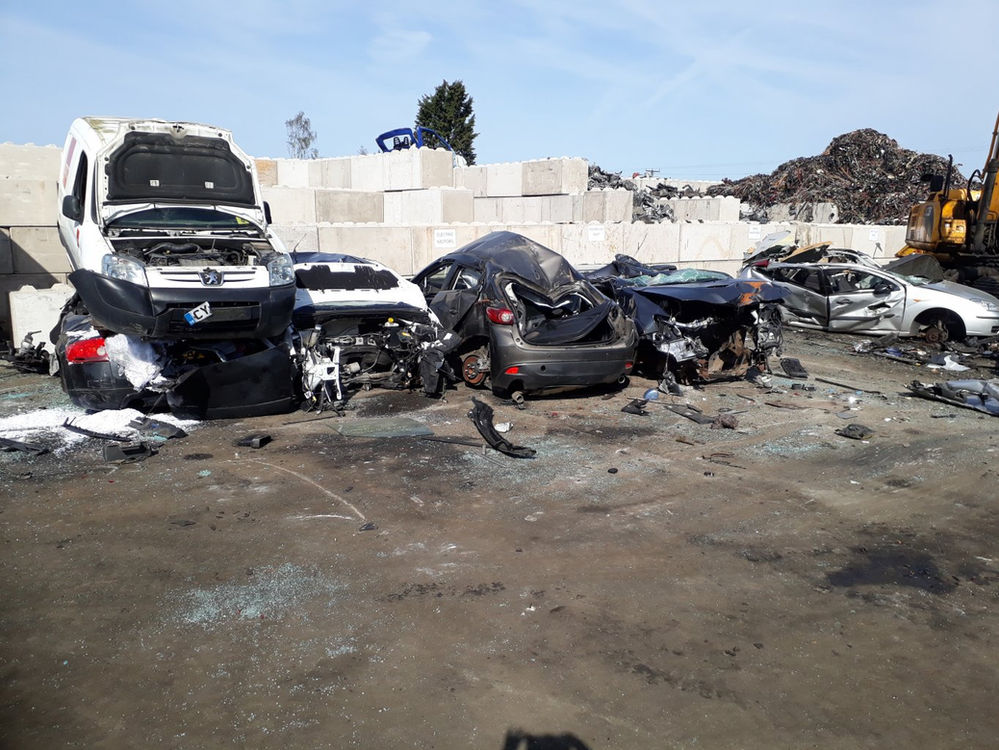 Yard Repair at Car Transplants Nantwich, Cheshire