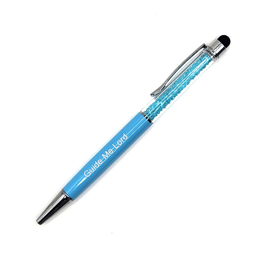 Blue Crystal Stylus Pen