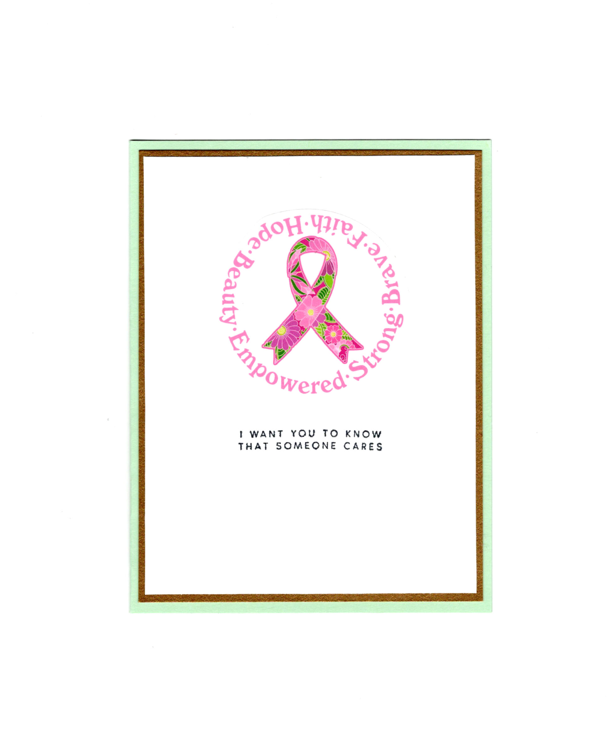 Pink ribbon for breast cancer