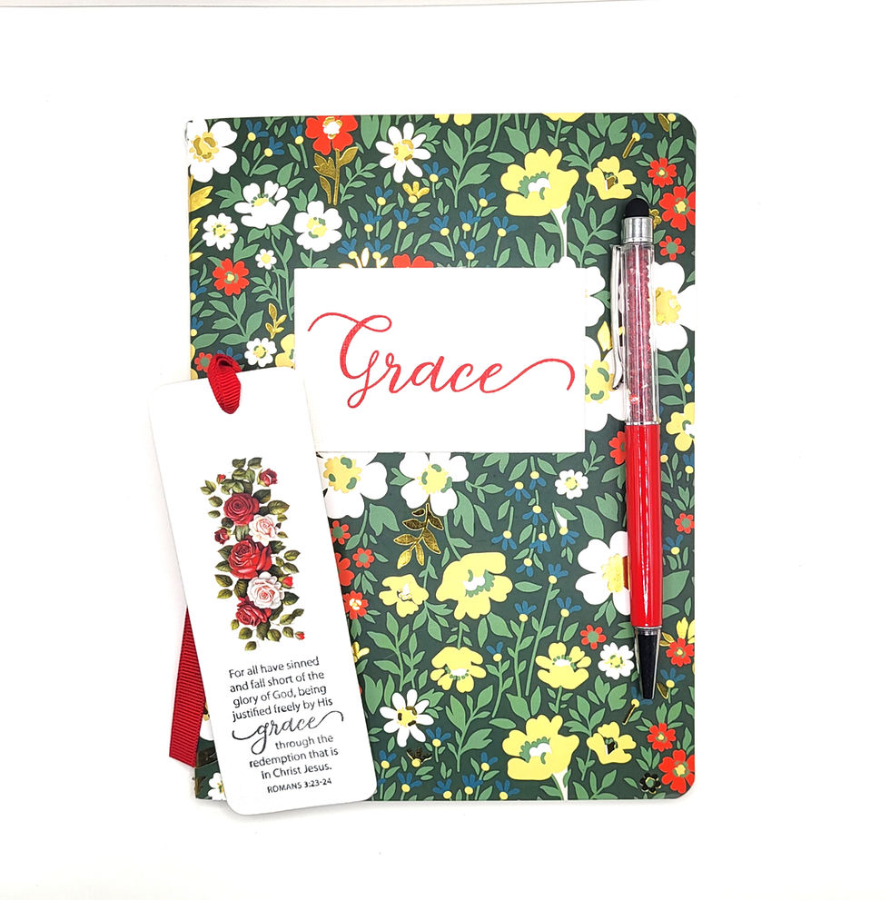 Grace Floral Stationery Gift Set