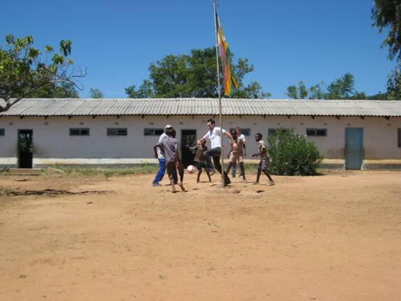 Impromptu football game!