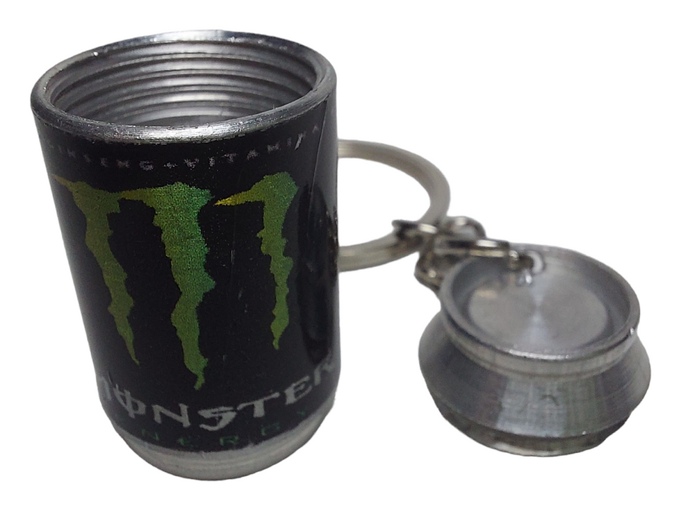 Miniatura: Llavero Contenedor Lata Aluminio Monster Energy