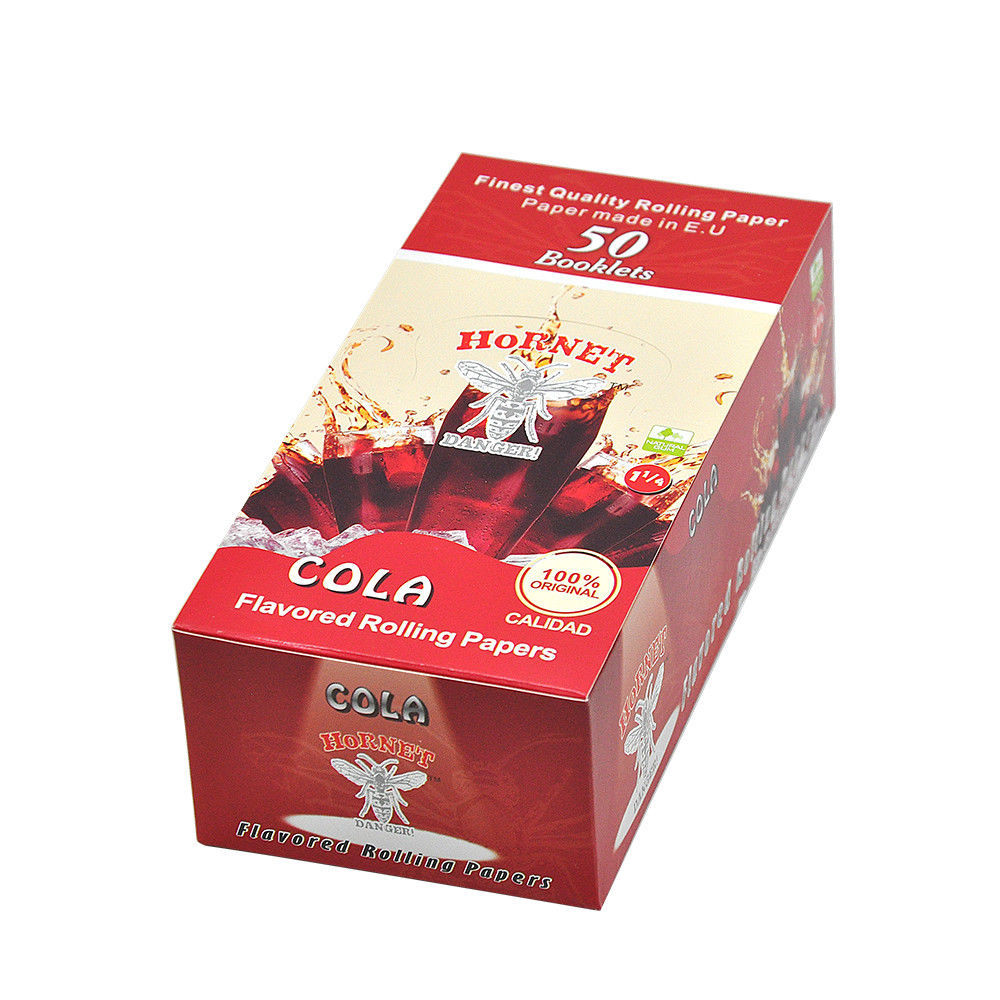 Caja de Papel para Fumar Hornet Sabor Cola