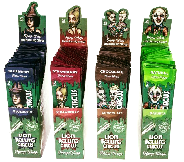 Papel para Fumar Sabores Surtidos Rolling Circus 2X
