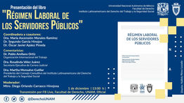 Presentación del libro "Régimen Laboral de los Servidores Públicos"