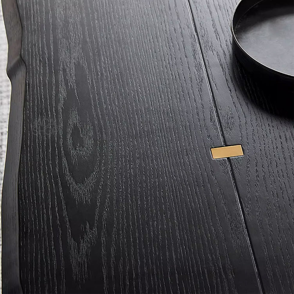 Thumbnail: Live-Edge Black Oak Dining Table [T-30]