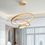 Thumbnail: Nordic Wood Ring Chandelier [L-216]