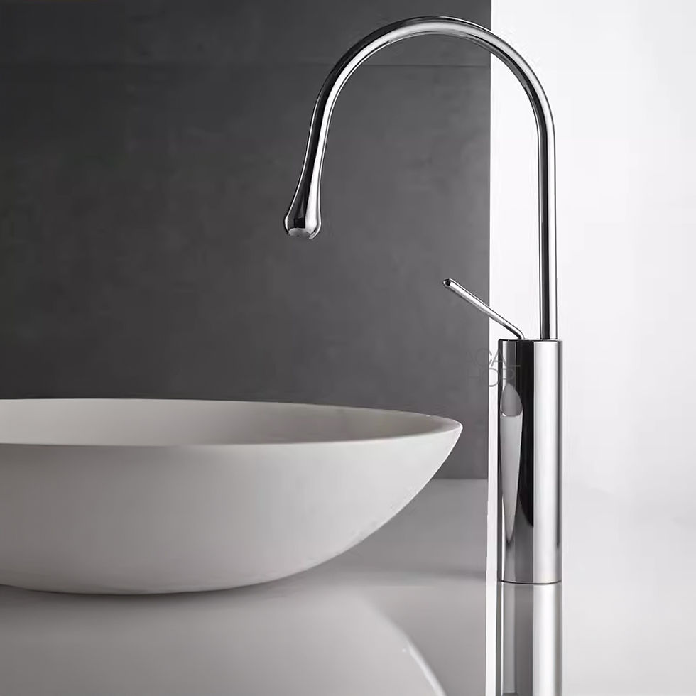 Thumbnail: # Elegant Brushed Bathroom Faucet [BA-TA-27]