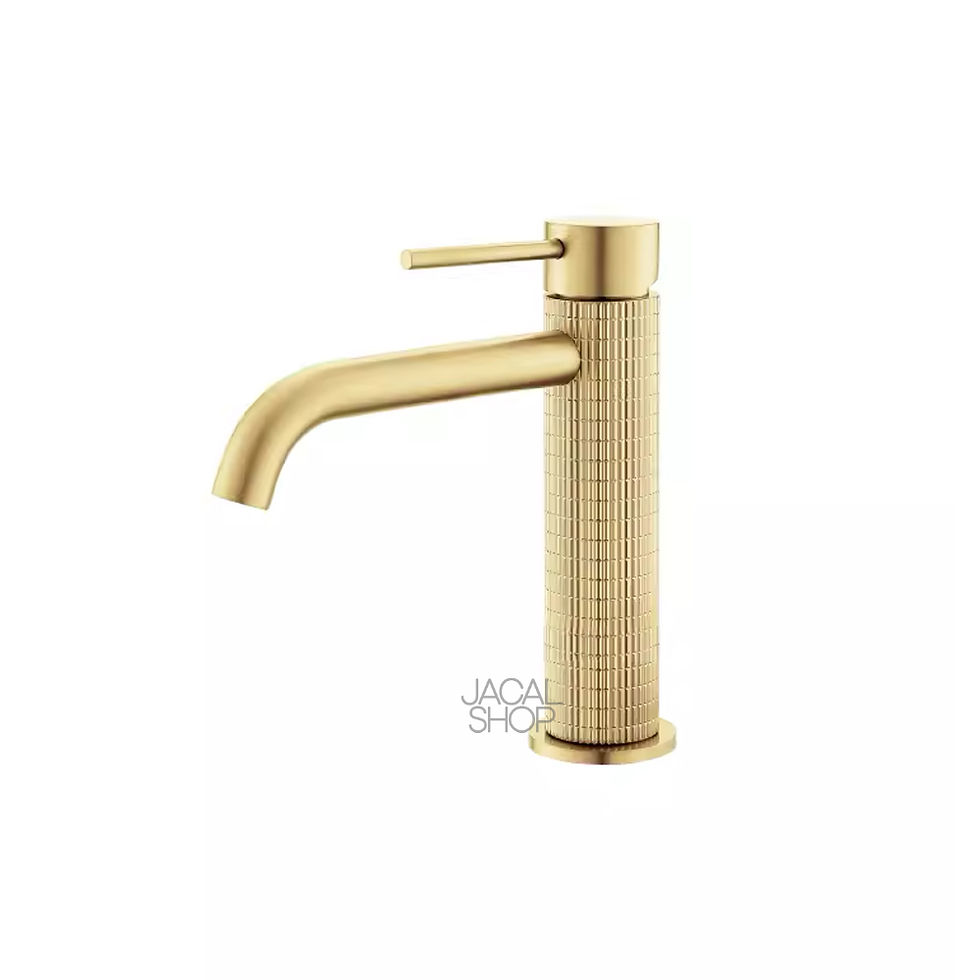 Thumbnail: # Knurled Modern Bathroom Faucet [BA-TA-25]