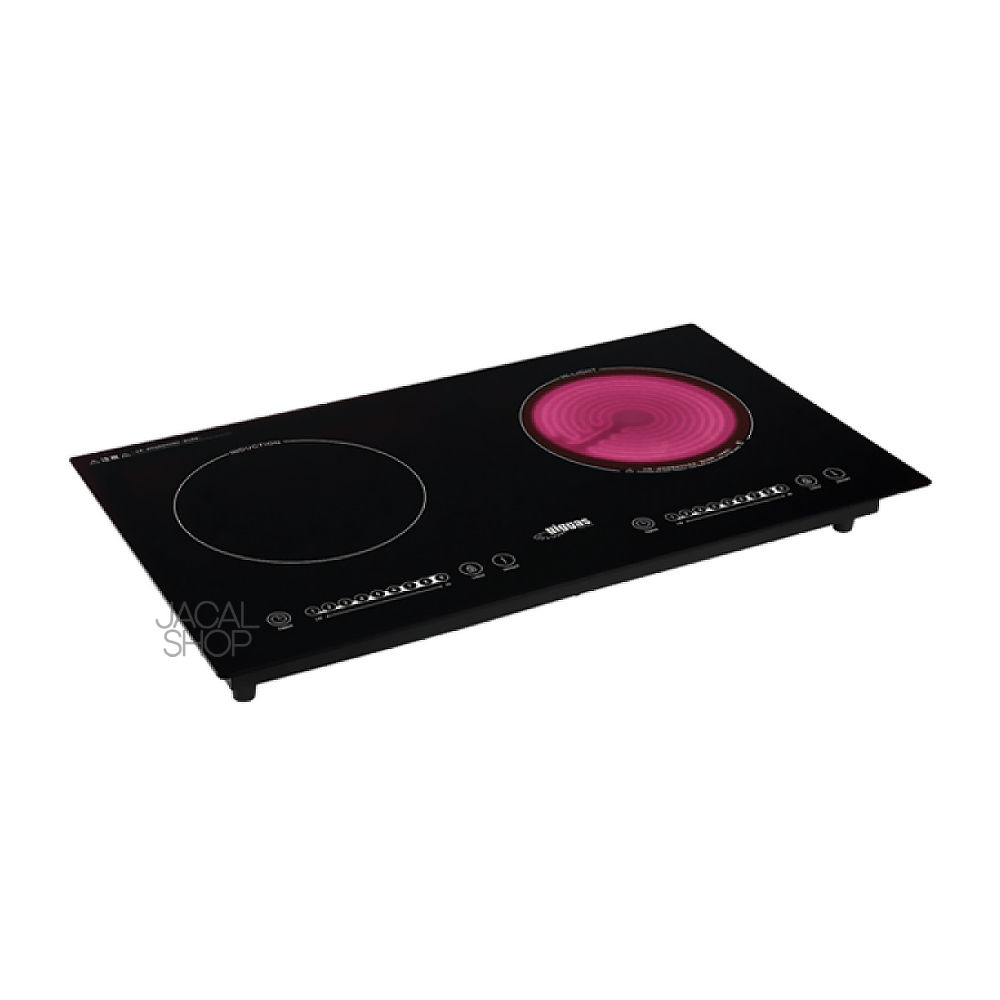 Giggas GL-9888 70cm Freestanding/Built-in 2-zone Induction + Ceramic Hob