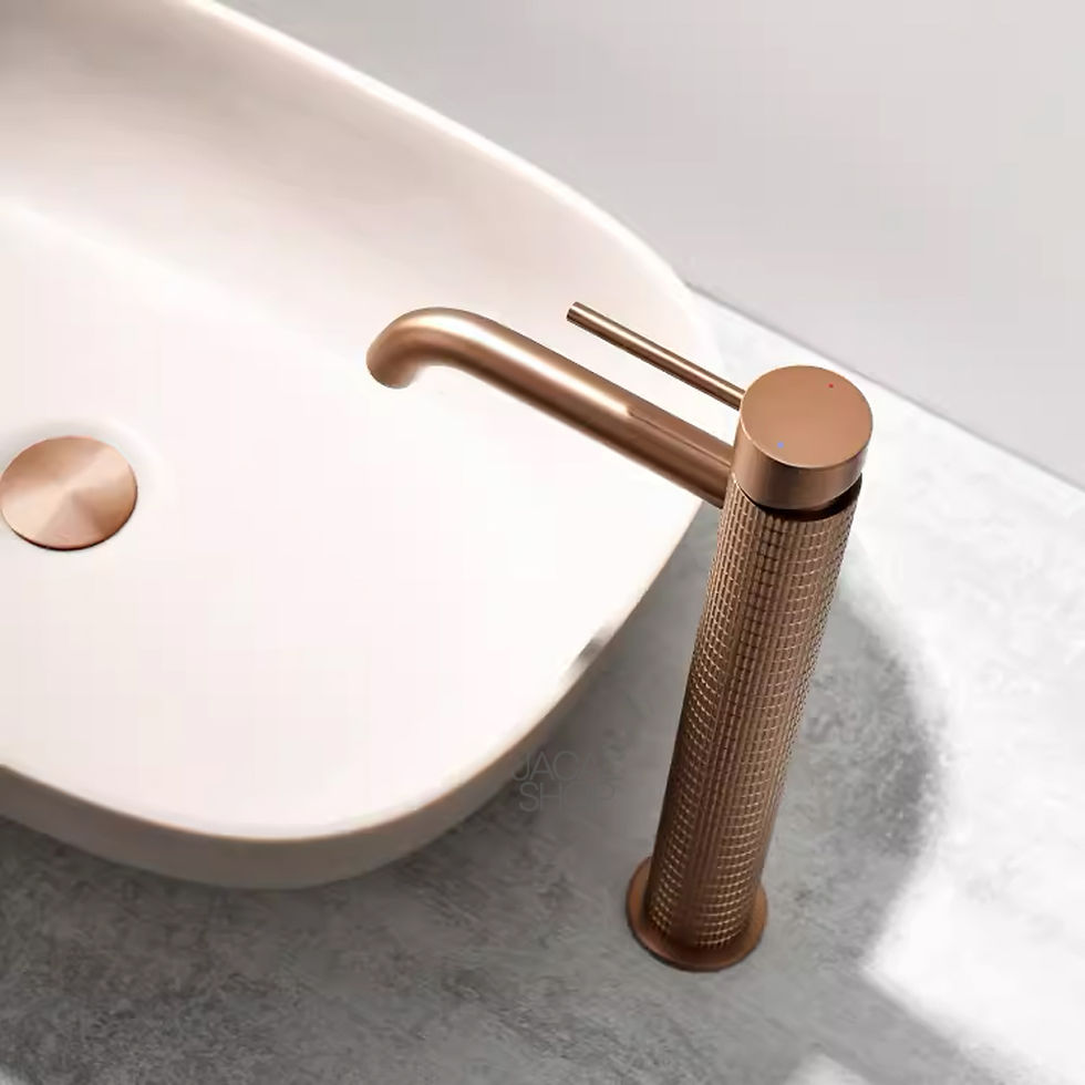 Thumbnail: # Knurled Modern Bathroom Faucet [BA-TA-25]