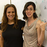 Hebrew teacher and Hebrew student together in Jerusalem