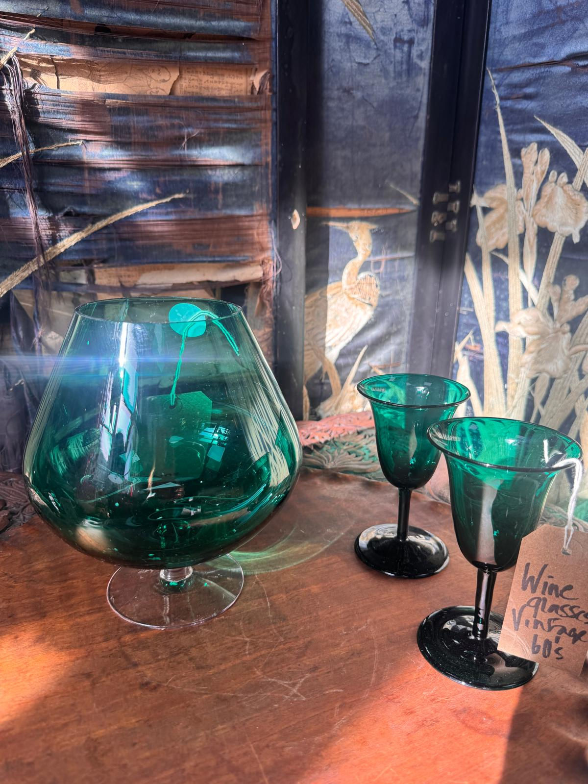 1960s Wine Glasses (Pair)