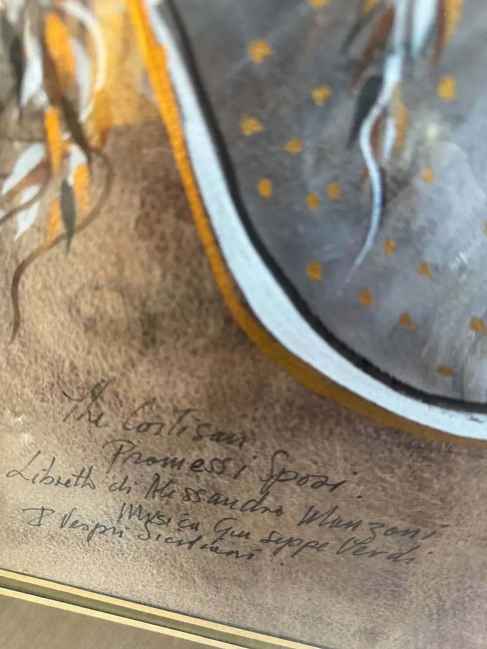 Thumbnail: Vintage Theatre Costume Drawing