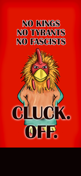 No Kings digital protest June 2025 - Steve the Chicken Lord