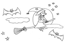Coloriage_sorciere
