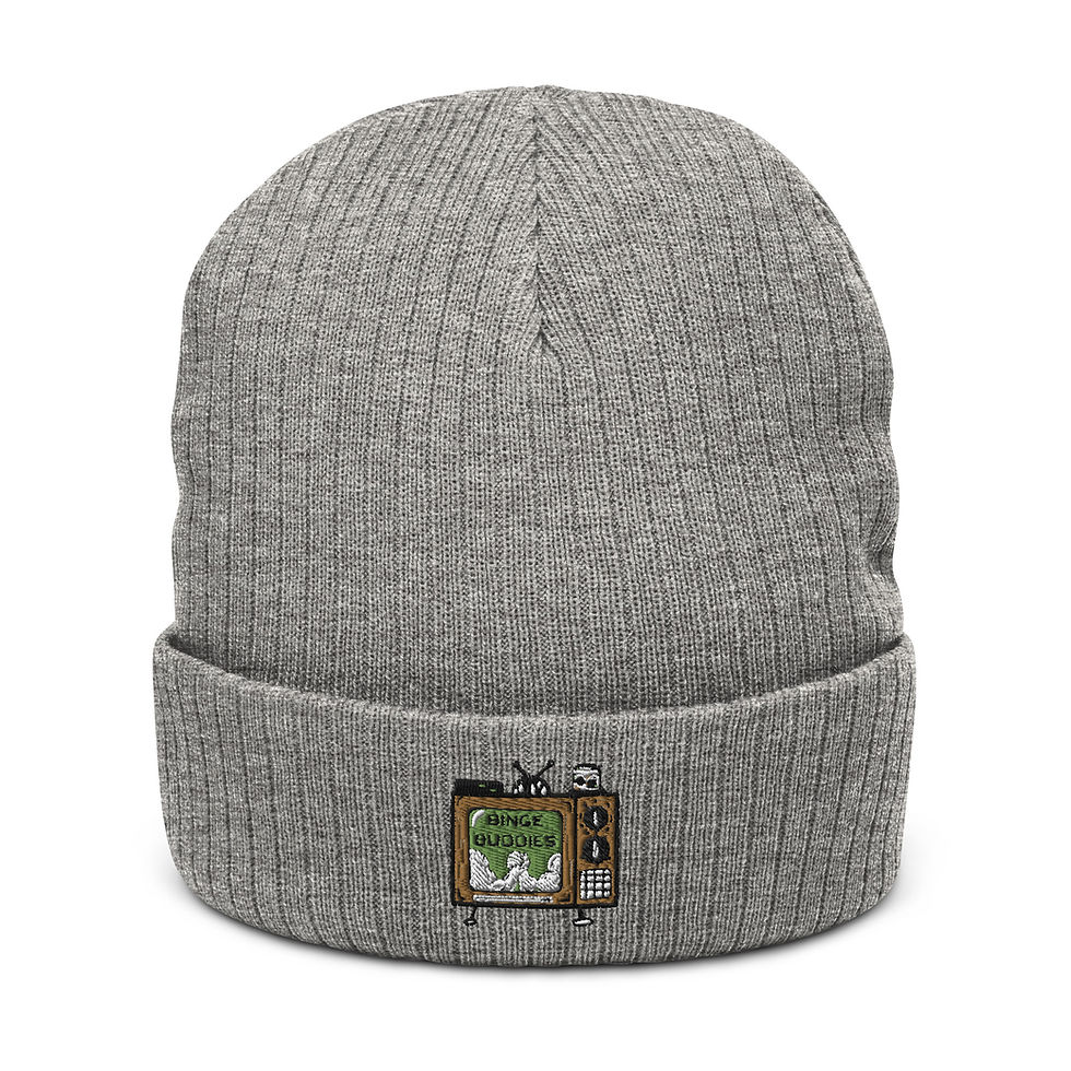 Thumbnail: Binge Buddies Series 1 Ribbed knit beanie