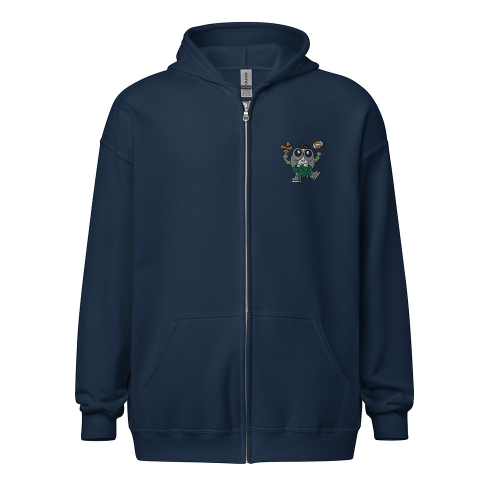 Thumbnail: Sports Port Series 1 Unisex heavy blend zip hoodie