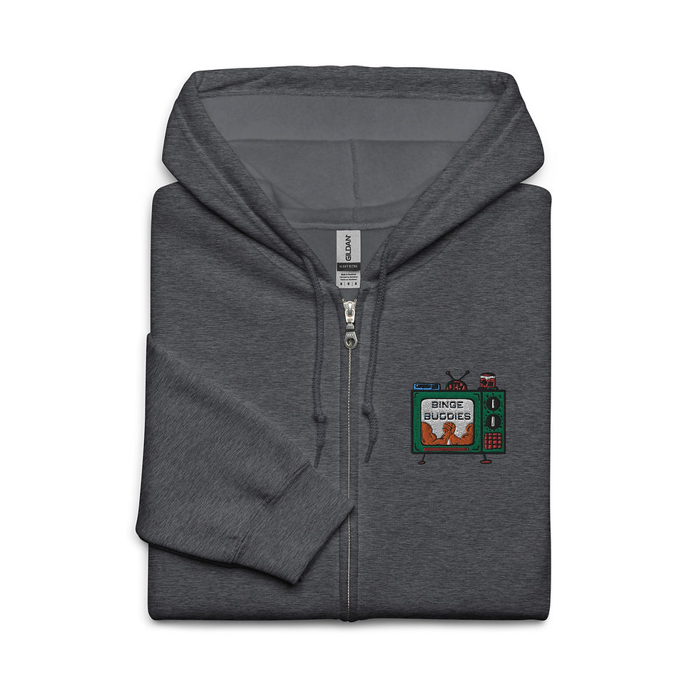 Thumbnail: Binge Buddies Series 1 Unisex heavy blend zip hoodie
