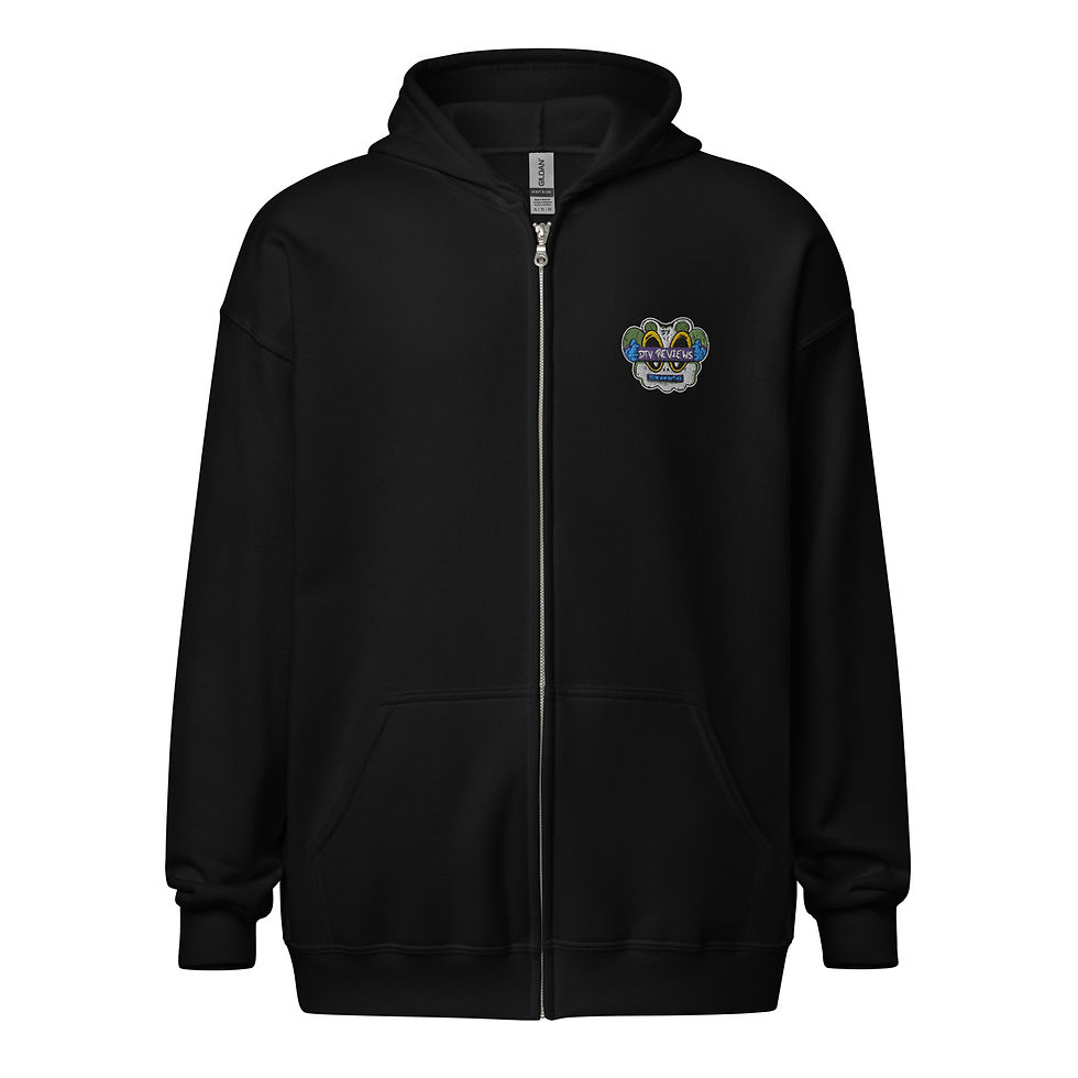 Thumbnail: DTV Reviews Series 2 Unisex heavy blend zip hoodie