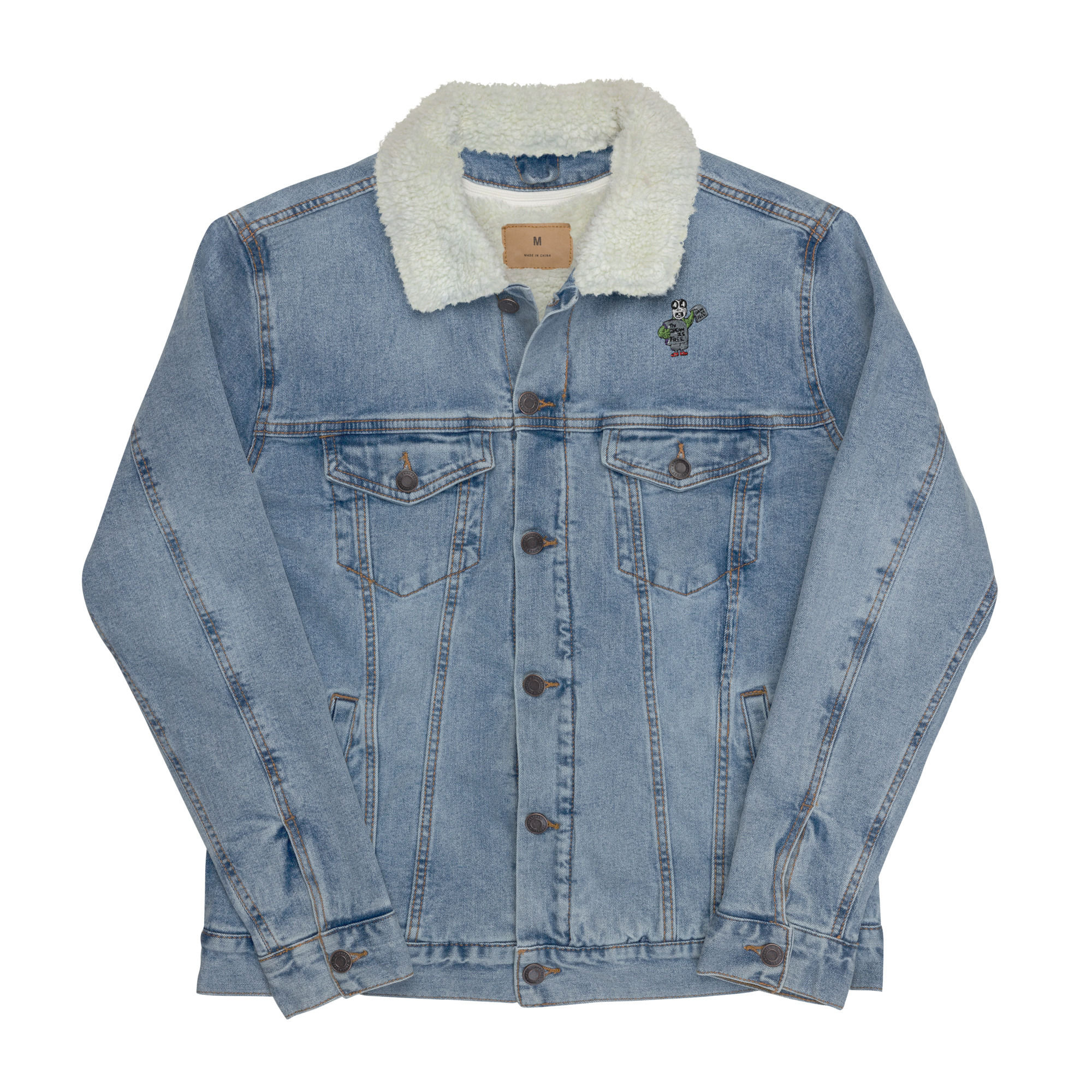 TDIF Series 1 Unisex denim sherpa jacket