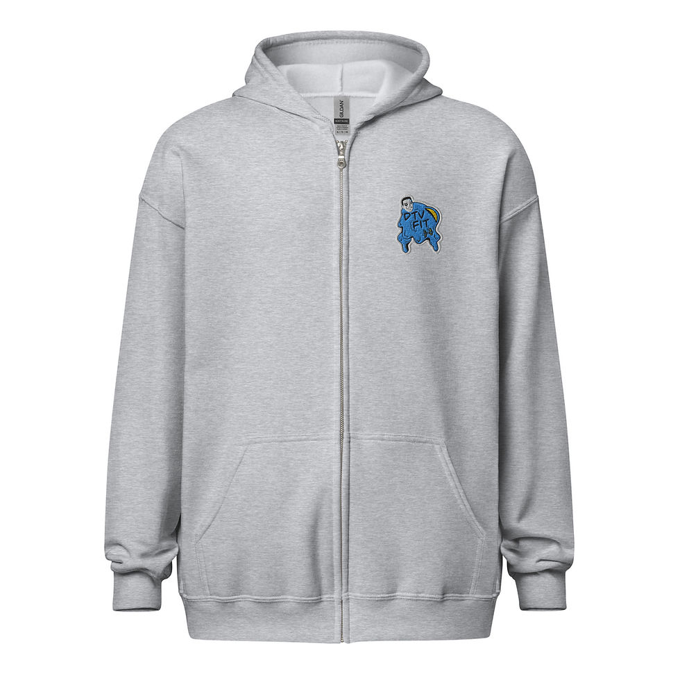 Thumbnail: DTV Fit Series 2 Unisex heavy blend zip hoodie