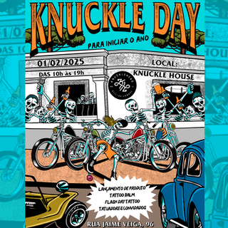 KNUCKLE DAY TÁ CHEGANDO COM NOVIDADES!